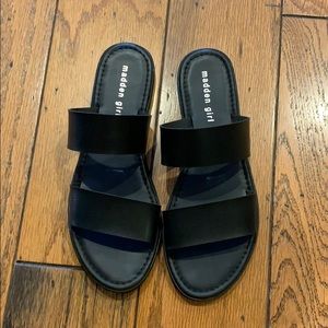 Black sandals